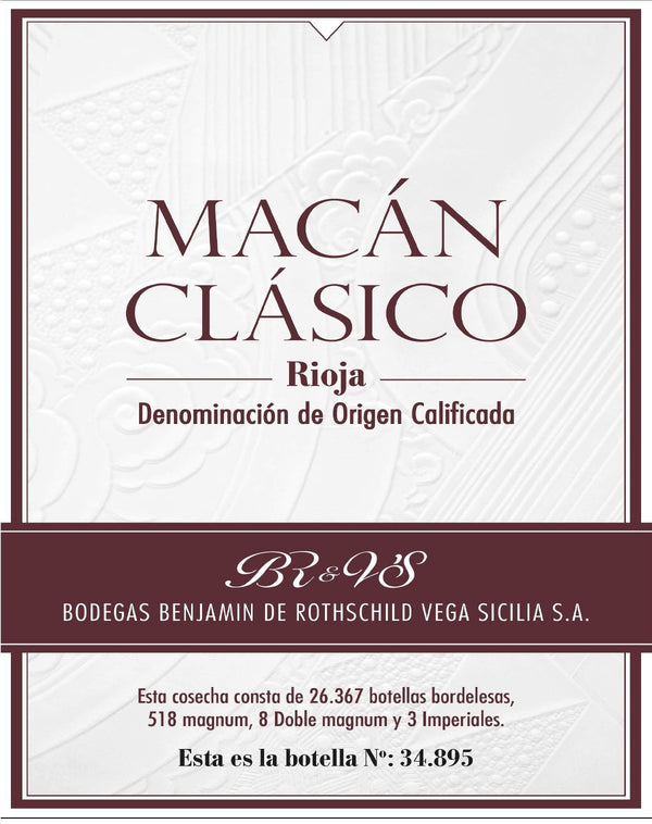 Bodegas Vega Sicilia Valbuena 5 2018