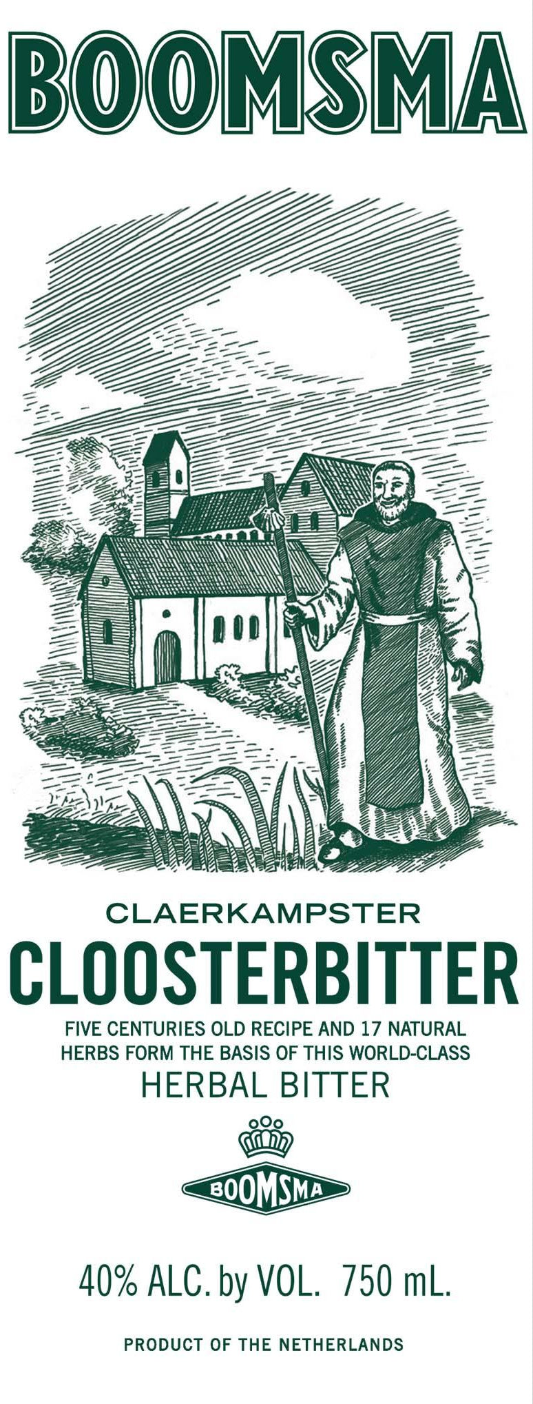 Boomsma Cloosterbitter 750mL
