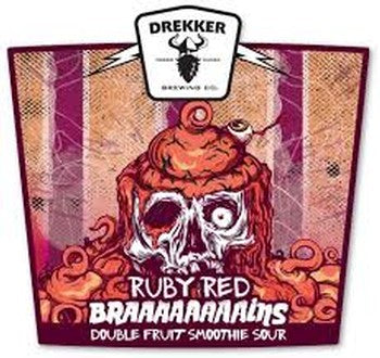 Drekker Brewing Brains Ruby Red 16oz Can