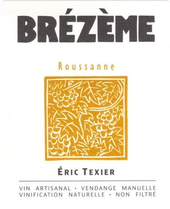 Eric Texier Brezeme Roussanne 2021