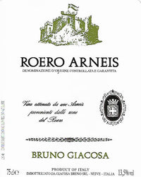 Bruno Giacosa Roero DOCG Arneis 2019