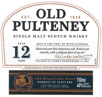Bunnahabhain 12 Year Old Single Malt Scotch Whisky 750mL