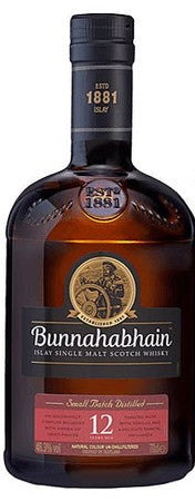 Bunnahabhain 12 Year Old Single Malt Scotch Whisky 750mL