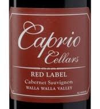 Caprio Cellars Red Label Cabernet 2022