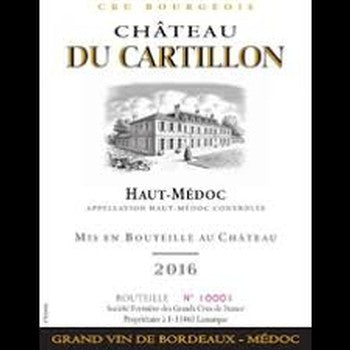 Chateau du Cartillon Haut-Medoc 2016