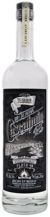 Cascahuin 48 Plata Tequila 750mL