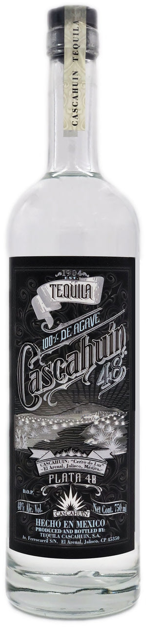 Cascahuin 48 Plata Tequila 750mL