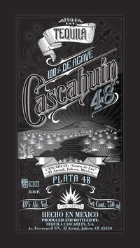 Cascahuin 48 Plata Tequila 750mL