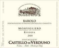 Castello di Verduno Barolo Monvigliero Riserva 2017