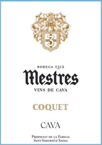 Cava Mestres Coquet Gran Reserva Brut Nature 2020