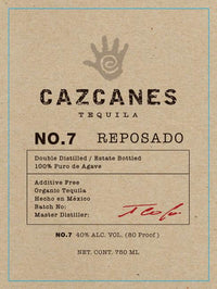 Cazcanes No. 7 Reposado Tequila 750mL