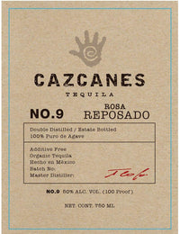 Cazcanes No. 9 Rosa Reposado Tequila 750mL