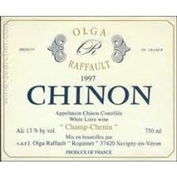 Olga Raffault Chinon Blanc Champ-Chenin 2013