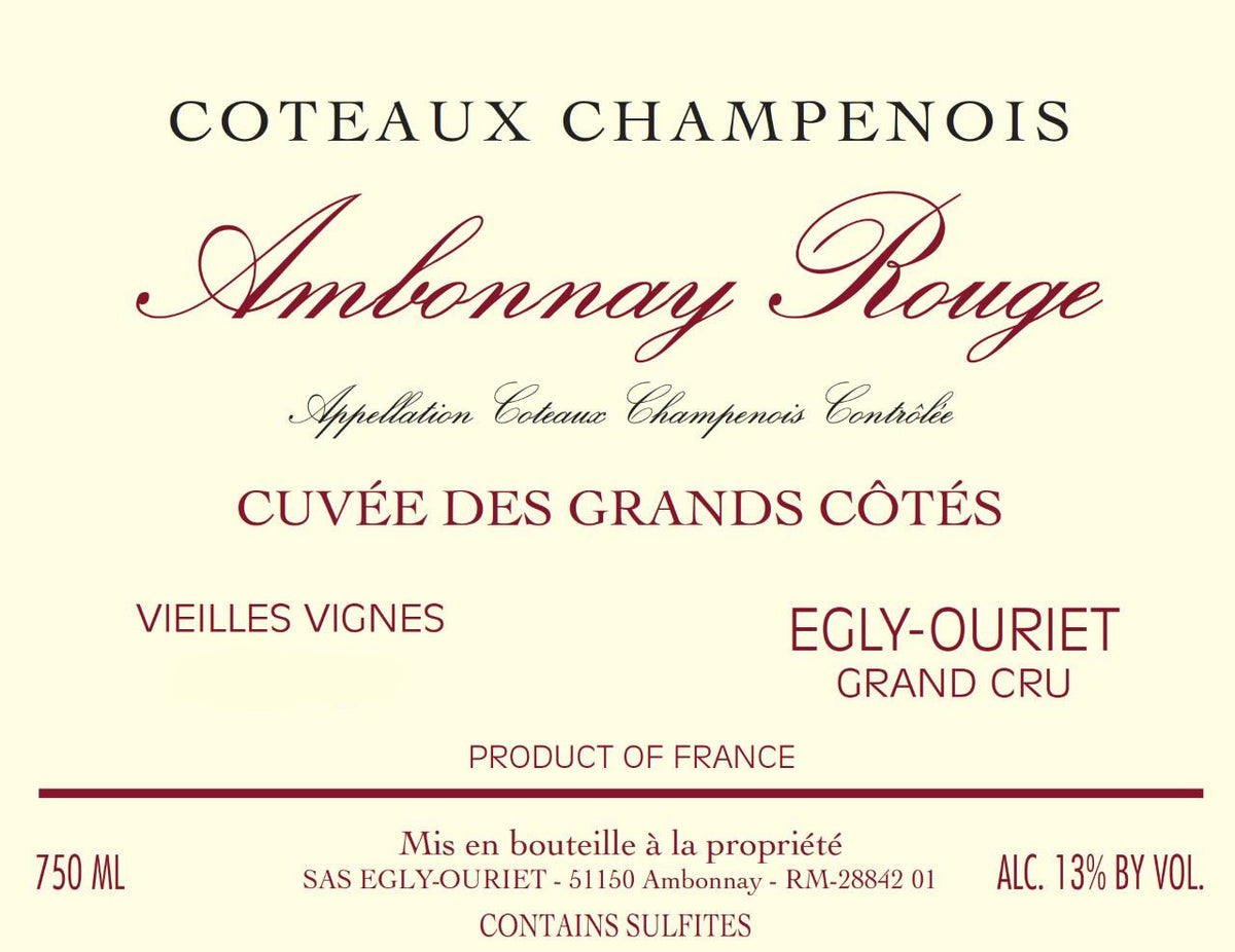 Champagne Chavost Coteaux Champenois Rouge 2022