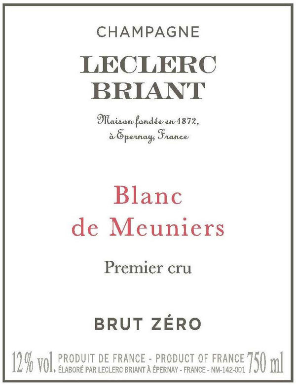Champagne Leclerc Briant Brut Reserve NV