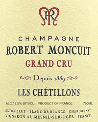 Champagne Robert Moncuit BdB Les Chetillons 2015