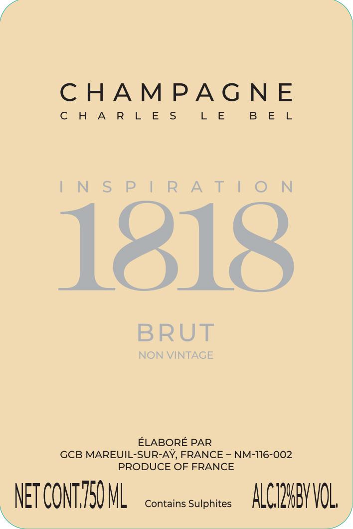 Charles Le Bel Inspiration 1818 Brut NV