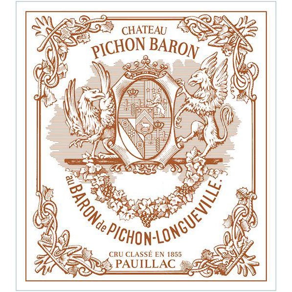 Chateau Pichon-Longueville au Baron de Pichon-Longueville 2015
