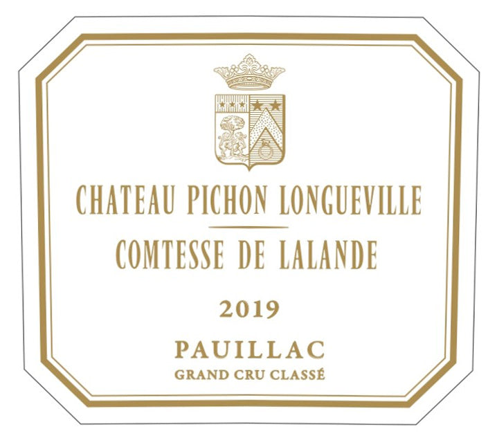 Chateau Pichon-Longueville au Baron de Pichon-Longueville 2019