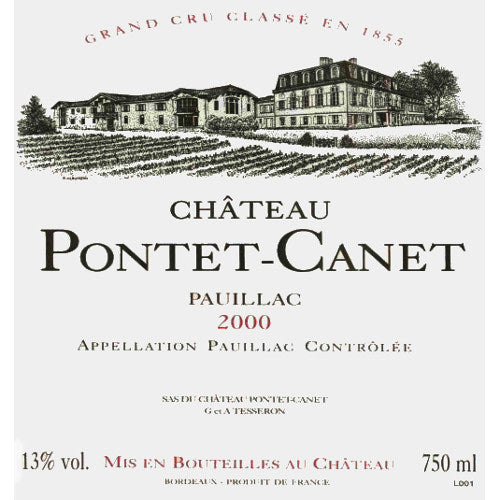 Chateau Pontet-Canet 2000