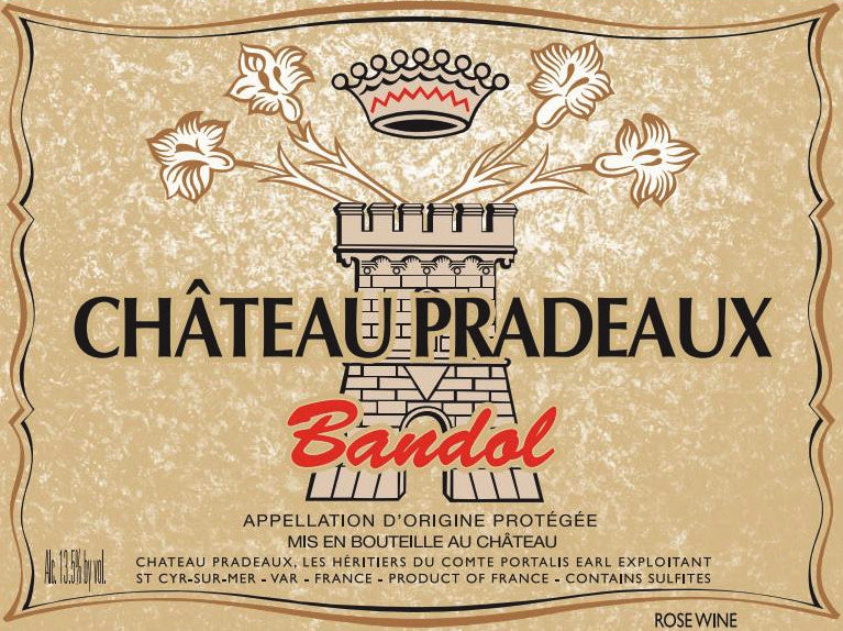 Chateau Pradeaux Bandol Rose 2023