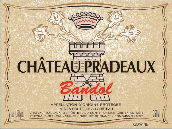 Chateau Pradeaux Bandol Rose Vespree 2020