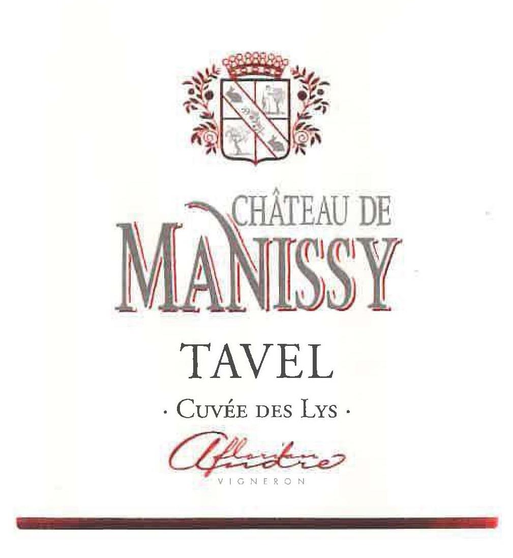 Chateau de Manissy Tavel Rose Cuvee des Lys 2025