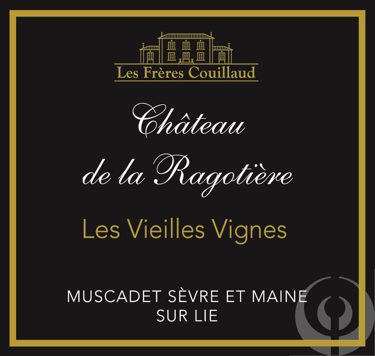 Chateau de la Ragotiere Muscadet Sur Lie Black Label 2022