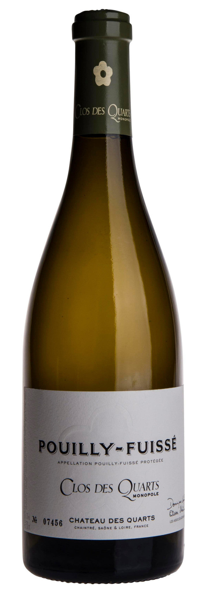 Chateau des Quarts Pouilly-Fuisse 1er Cru Clos des Quarts Monopole 2020