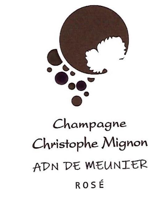 Christophe Mignon Brut Rose Pur Meunier NV