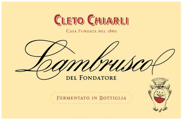 Cleto Chiarli Lambrusco del Fondatore 2023