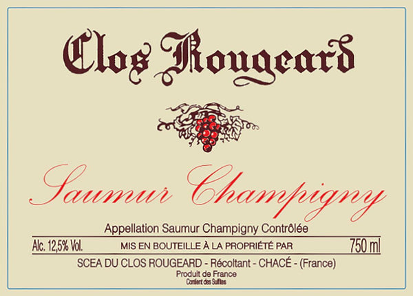 Clos Rougeard Saumur-Champigny Les Poyeux 2017