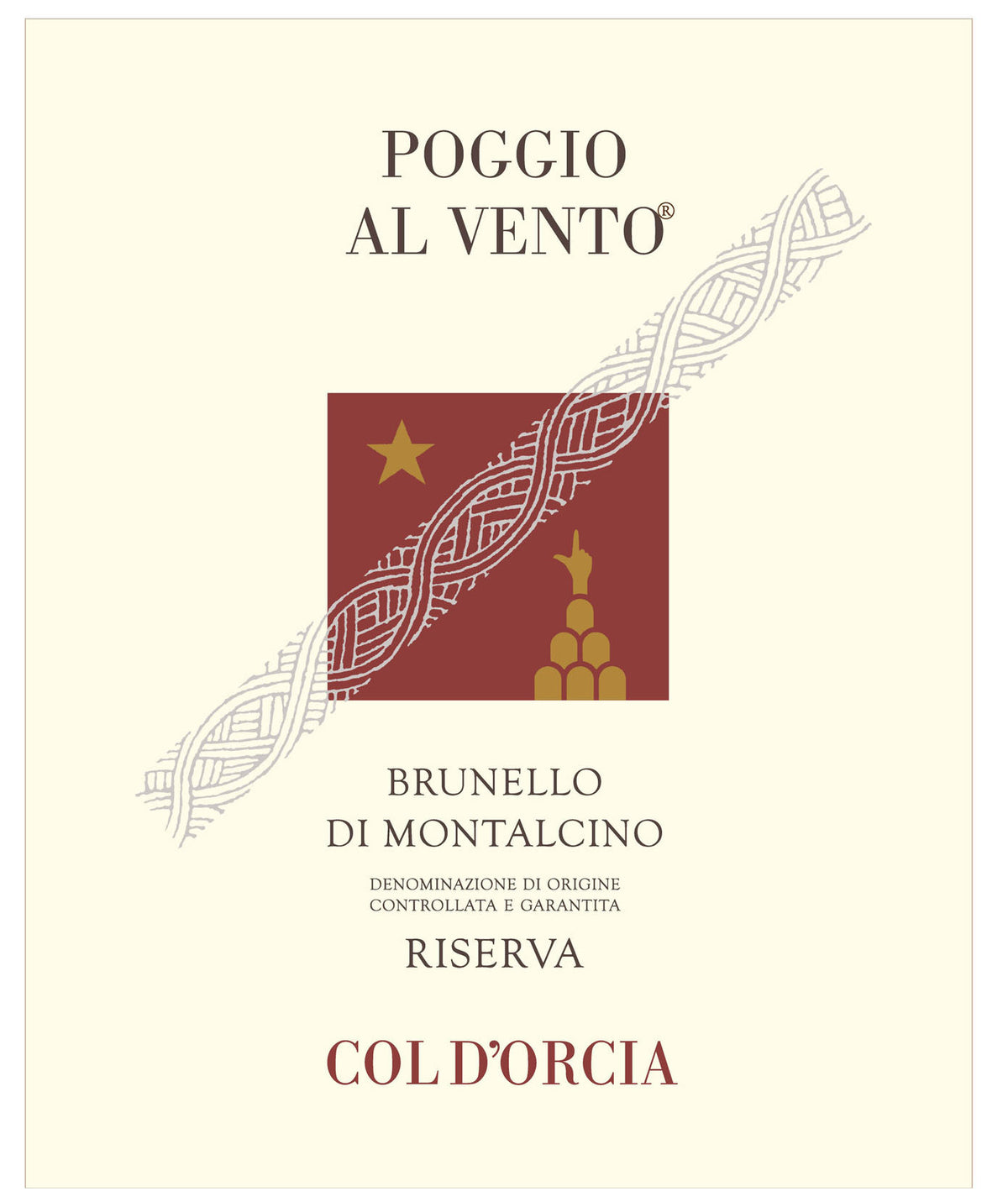 Col d'Orcia Brunello di Montalcino Riserva Poggio al Vento 2013