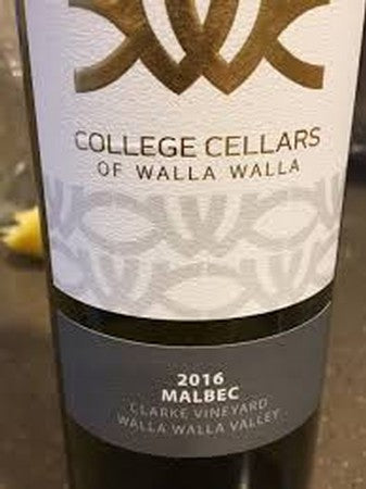 College Cellars Malbec 2019