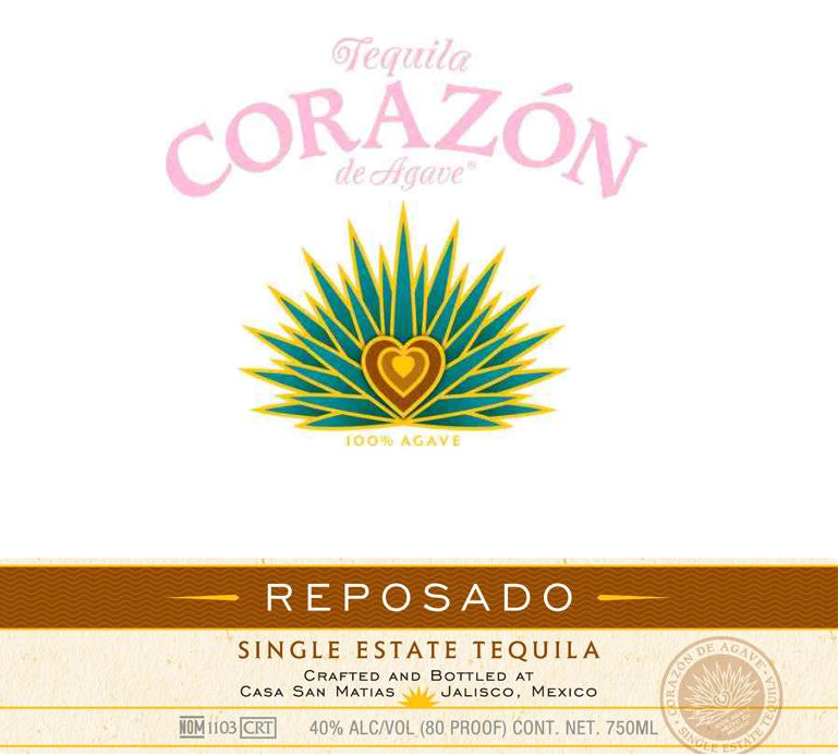 Corazon Reposado Tequila 1 Liter