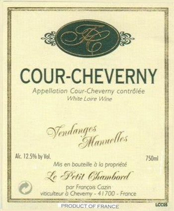 Francois Cazin Cour-Cheverny Blanc 2022