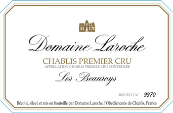 Domaine Laroche Chablis Les Beauroys Premier Cru 2022