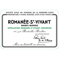 Domaine de la Romanee-Conti DRC Romanee St. Vivant Grand Cru 2021