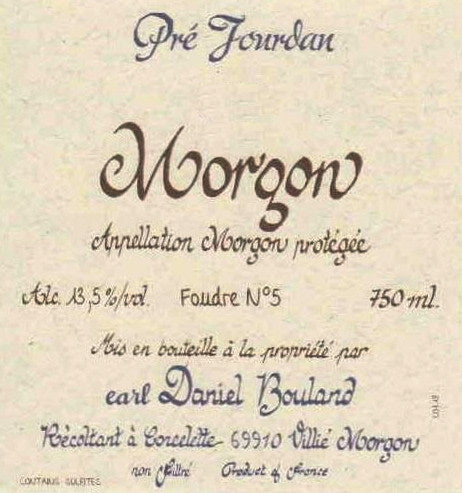 Daniel Bouland Morgon Les Delys 2021