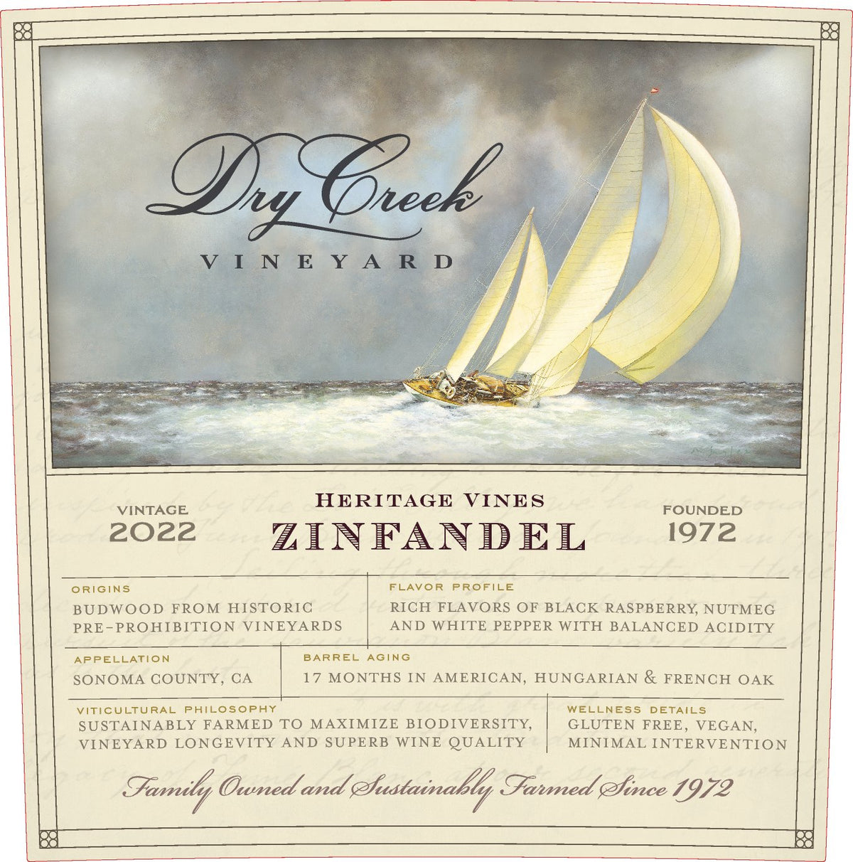DeLoach Heritage Reserve Zinfandel 2022