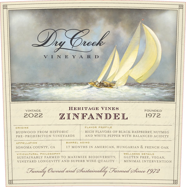 DeLoach Heritage Reserve Zinfandel 2022
