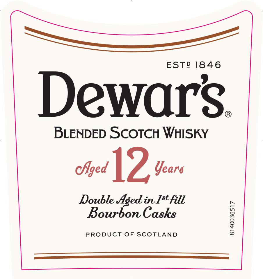 Dewar's Blended 12 Year Scotch 1 Liter