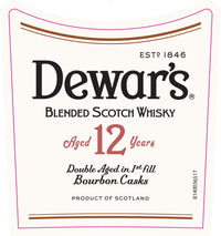 Dewar's Blended 12 Year Scotch 1 Liter