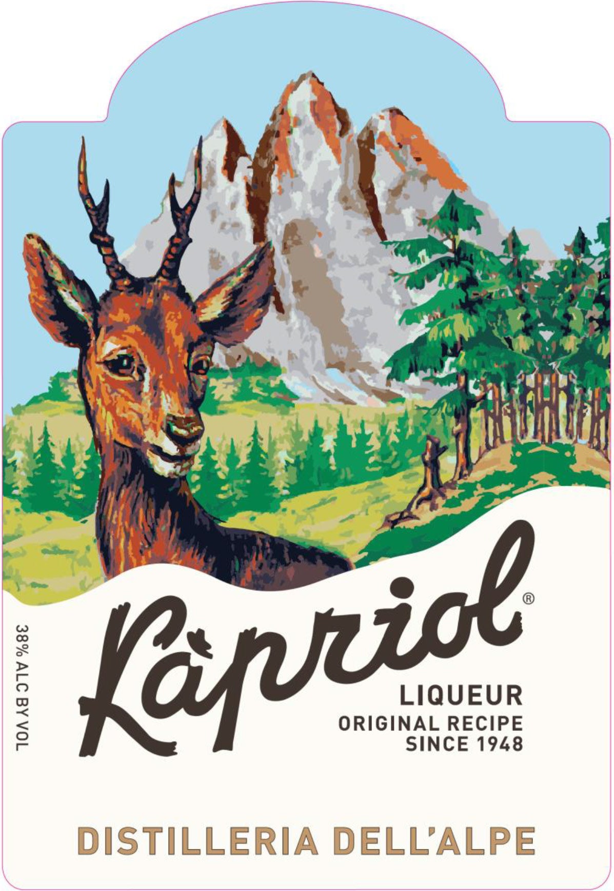 Distilleria dell'Alpe Kapriol Classico 700mL