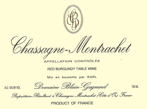 Domaine Blain-Gagnard Chassagne-Montrachet 2021