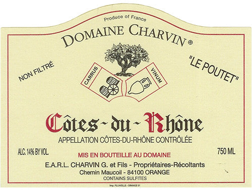 Domaine Charvin Cotes du Rhone Rosé 2022