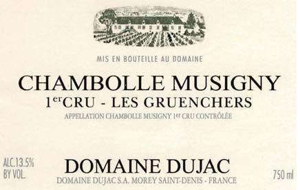 Domaine Dujac Chambolle-Musigny 1er Cru Les Gruenchers 2023