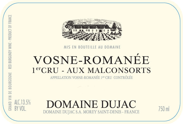 Domaine Dujac Vosne-Romanee 1er Cru Aux Malconsorts 2022