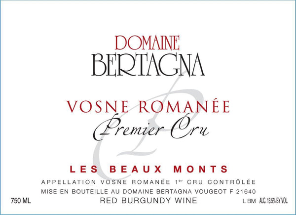 Domaine Dujac Vosne Romanee 1er Cru Les Beaux Monts 2022