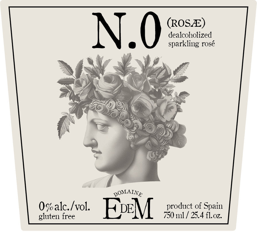 Domaine EdeM Rosae Elena de Mendoza N.0 Sparkling Rose (Non-Alcoholic)